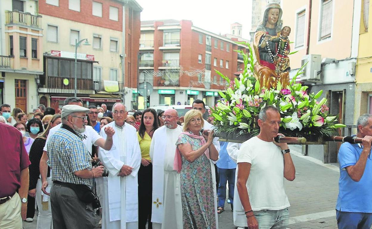 Procesión de la Virgen del Rosario El Norte de Castilla